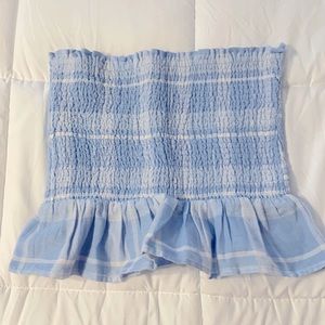 Strapless crop top from American Eagle!